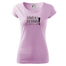 Já bych se s ním dohodla