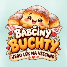 Babčiny buchty jsou lék na všechno roztomilá buchta