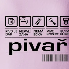 Čárový kód pivař Čárový kód pivař