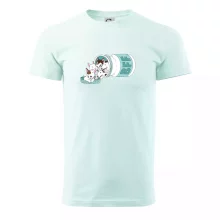 Bullterrier Friends Forever zelené (Pecka design)