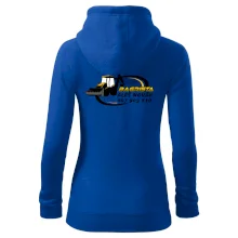 Bagrista v kruhu - vlastní nápis