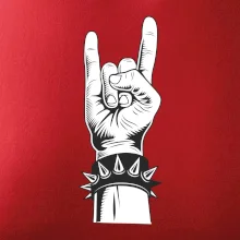 Rock ruka s náramkem