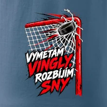 Hokejový střelec vymetá vingly