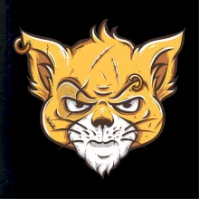 Nasraná kočka Thug life