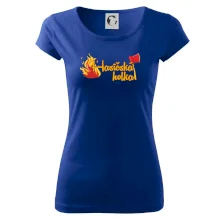 Hasičská holka - oheň a sekera