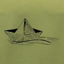 Letní romance - papírová loďka