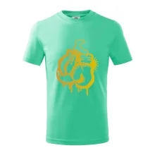 Box rukavice - zlatý potisk