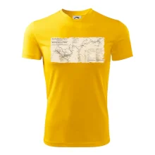 Mapa Báňské dráhy z Moravské Ostravy do Doubravy