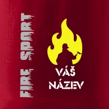 Hasiči - oheň - Váš název - Prso + záda