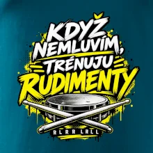 Když nemluvím trénuju rudimenty - bubenické paličky