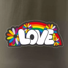 Love s duhou v pozadí