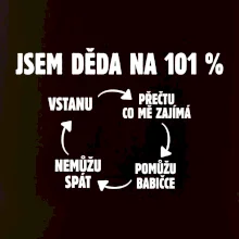 Jsem děda na 101 procent
