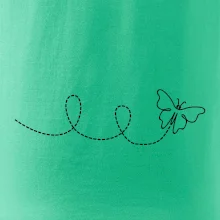 Dráha letu motýla - smyčka