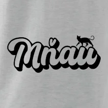 Mňau nápis