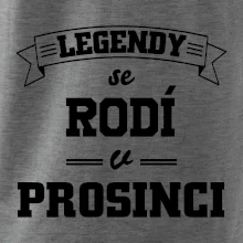 Legendy se rodí v prosinci