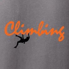 Climbing psací text