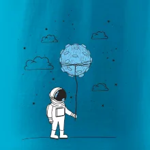 Astronaut s balónkem