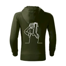 Student a kniha jedním tahem