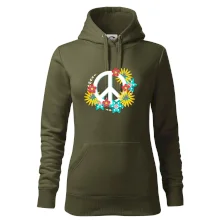 Peace symbol abstraktní