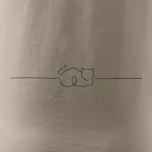 Kočka linka kreslená