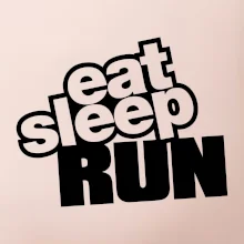 Eat sleep run velké