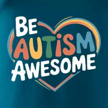Be autism awesome srdce