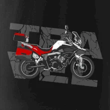 Cestovní enduro červená