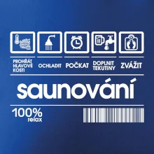 Čárový kód - sauna Čárový kód - sauna