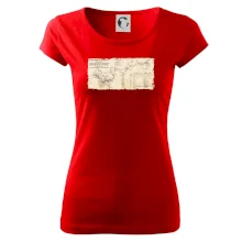 Mapa Báňské dráhy z Moravské Ostravy do Doubravy