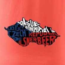 Mapy - názvy měst - Česko