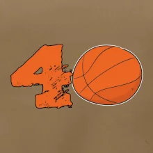 Basketball kulaté narozeniny 40