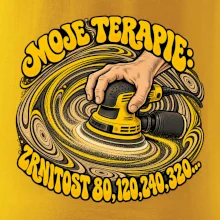 Moje terapie zrnitost 80 120 240 320 - vibrační bruska