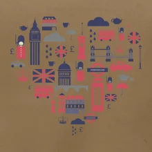 Anglie symboly srdce