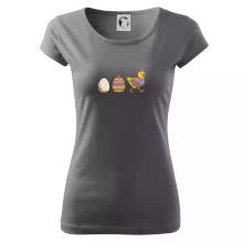 Evoluce vajíčka - velikonoce - slepice