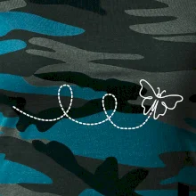 Dráha letu motýla - smyčka