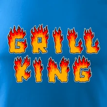 Grill King ohnivý nápis