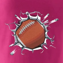 Americký fotbal míč v triku