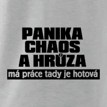 Panika, chaos a hrůza