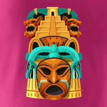 Mayové maska s pyramidou