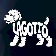 Lagotto nápis v těle