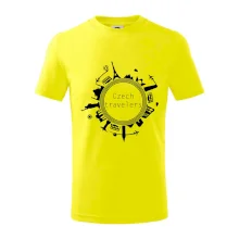 Czech Travelers jednobarevný