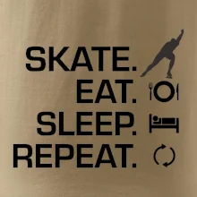 Eat sleep skate - lední bruslení