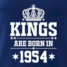 Kings are born in 1954