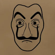 Maska do tiskárny peněz