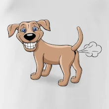 Prdící pes kreslený (Hana-creative)