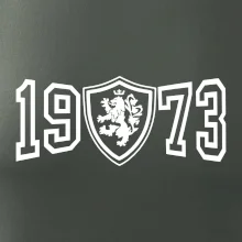 Narozeninový motiv - znak - 1973