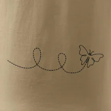 Dráha letu motýla - smyčka