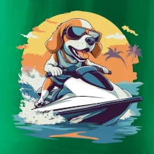 Bígl na vodním skútru