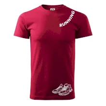 Running nápis šikmo