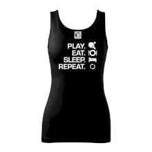 Stolní tenis - eat sleep